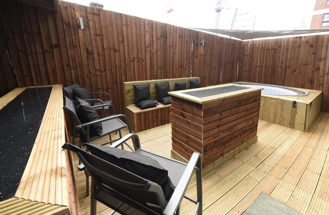 Апартаменты Slps 14 Hot Tub, Bar & Outdoor Terrace Манчестер Экстерьер фото